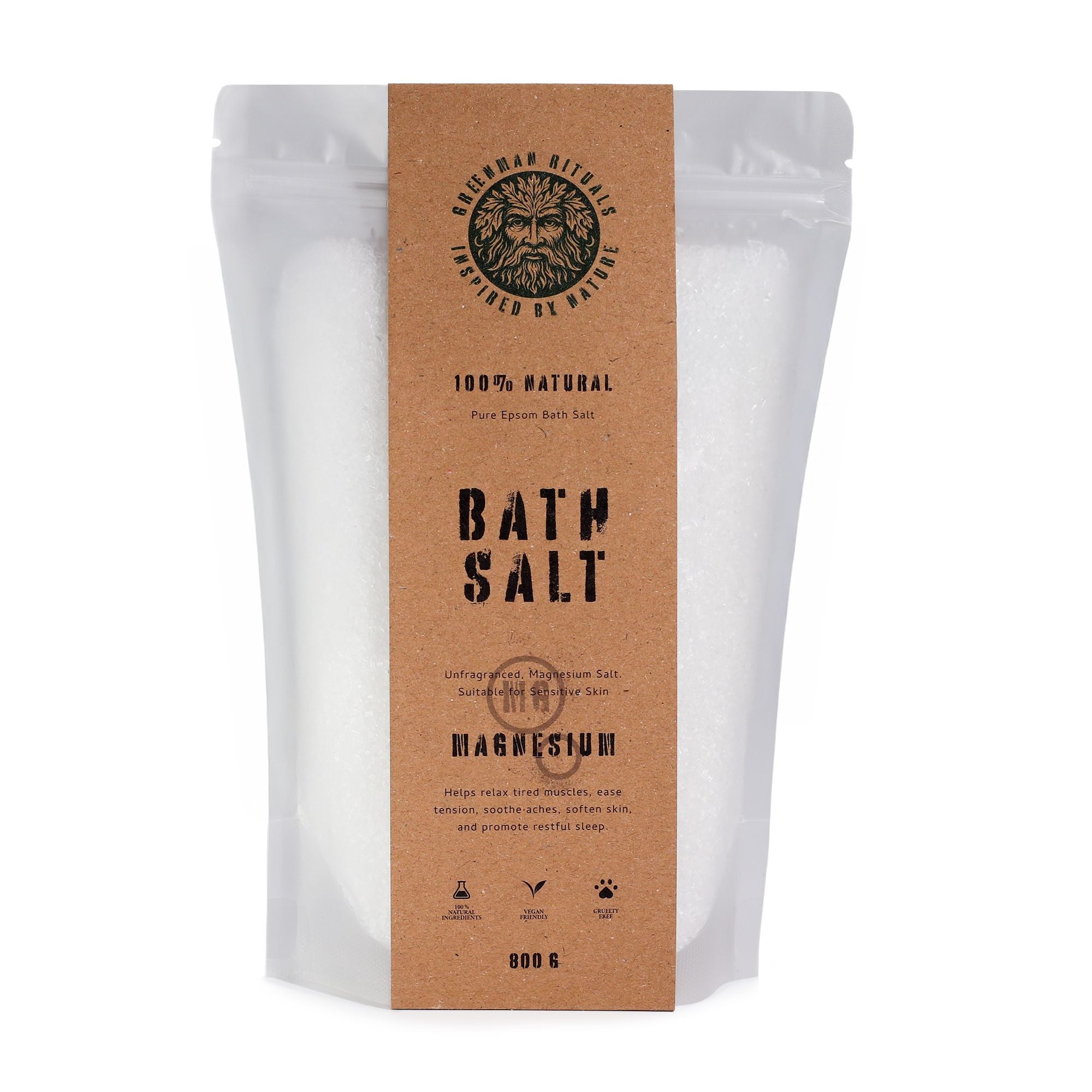 Pure Magnesium Bath Salt – Greenman Rituals