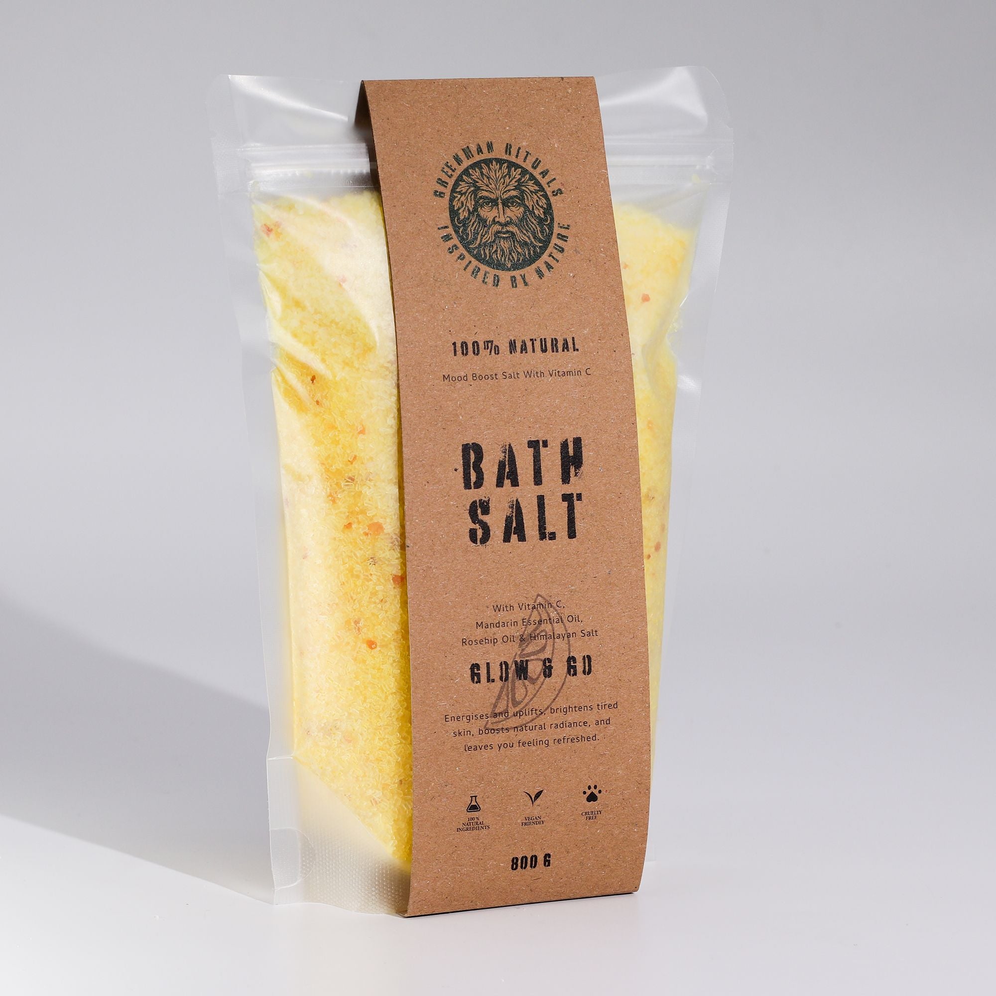 Vitamin C & Mandarin Bath Salt – Greenman Rituals