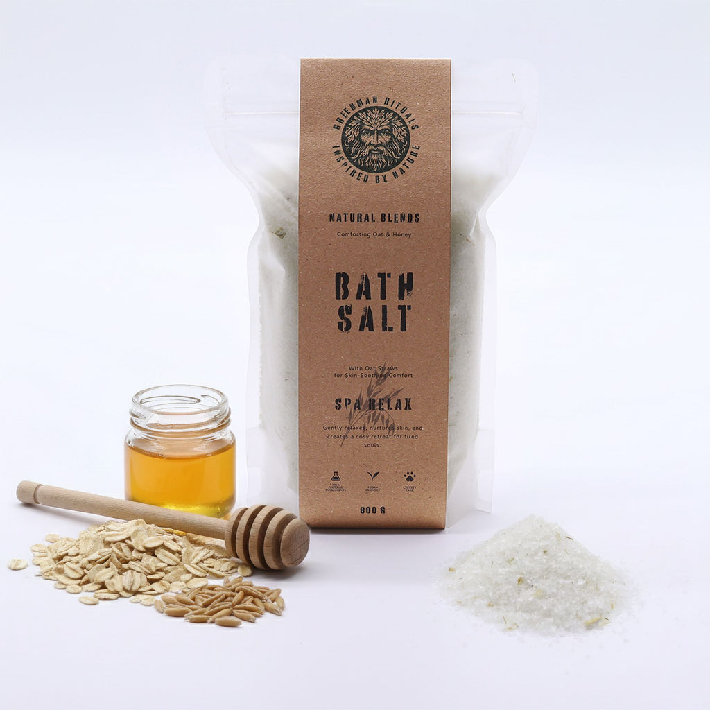 Oat & Honey Spa Bath Salt – Greenman Rituals